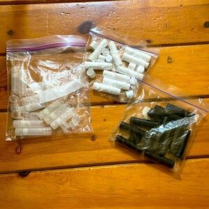 Lip balm tubes, 29 in total, never used